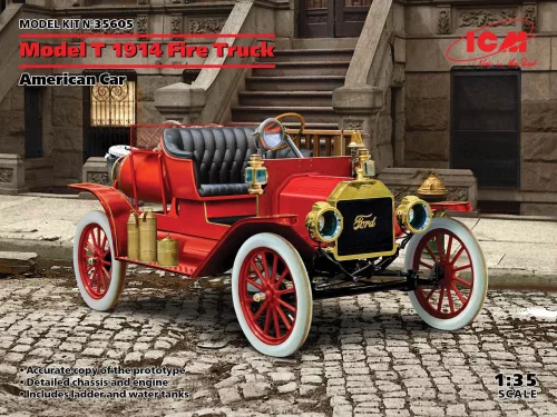 ICM - Model T 1914 Fire Truck, American Car