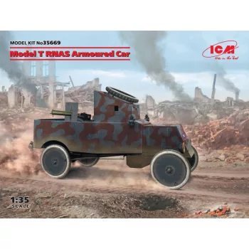 ICM - Model T RNAS Armoured Car (100% new molds)
