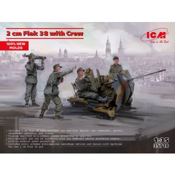 ICM - Flak 38 with Crew