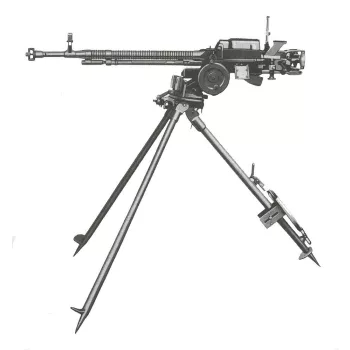 ICM - DShKM with support/tripod (100% new molds)