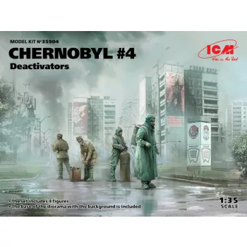 ICM - Chernobyl#4 Deactivators (4 figures)