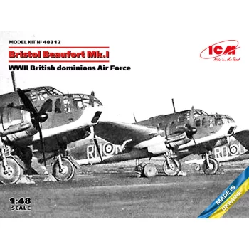  ICM - Bristol Beaufort Mk.I, WWII British dominions Air Force