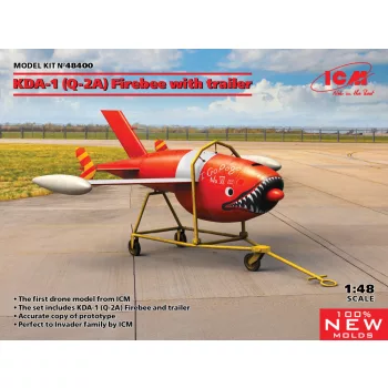 Q-2A (AQM-34B) Firebee with trailer (1 airplane and trailer)
