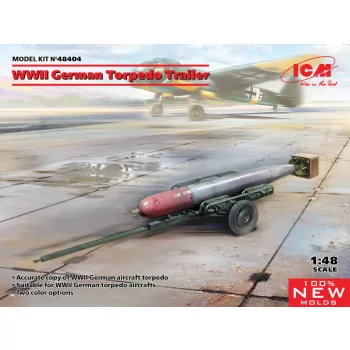 ICM - WWII German Torpedo Trailer