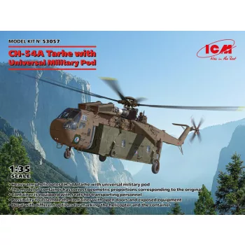 ICM - 1:35 ICM CH-54A Tarhe with Universal Military Pod