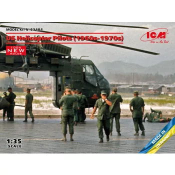 ICM - US Helicopter Pilots (1960s-1970s) (100% new molds)