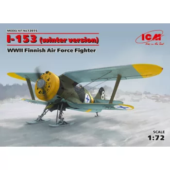 ICM - I-153,WWII Finnish Air Force Fighter winter version