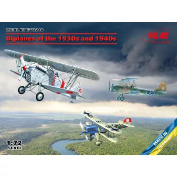   ICM - Biplanes of the 1930s and 1940s (??-51A-1, Ki-10-II, U-2/Po-2VS)