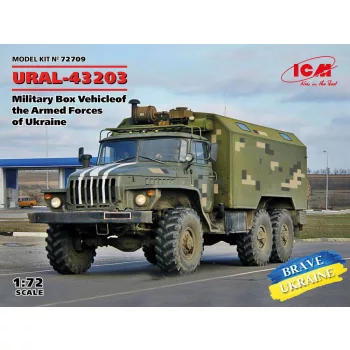   ICM - URAL-43203, Military Box Vehicle of the Armed Forces of Ukraine