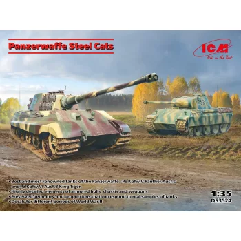 ICM - 1:35 Panzerwaffe steel cats - ICM
