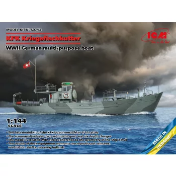   ICM - KFK Kriegsfischkutter, WWII German multi-purpose boat (100% new molds)