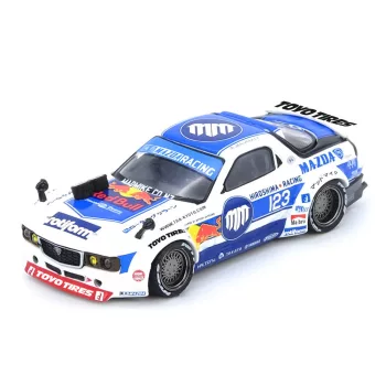   Inno Models - 1:64 Mazda RX7 (FD3S) Pandem Rocket Bunny Madbul Madlab Collection 001 White/Blue