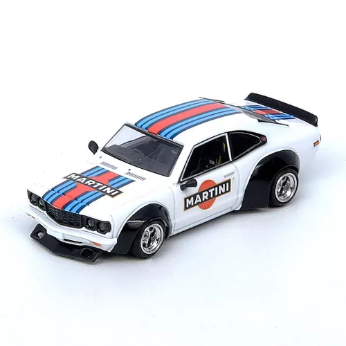 Inno Models - Mazda Savanna RX3 Martini Racing Livery white/blue/red 1973