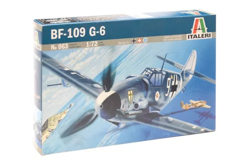 Italeri - 1:72 German fighter aircraft Messerschmitt BF-109 G-6