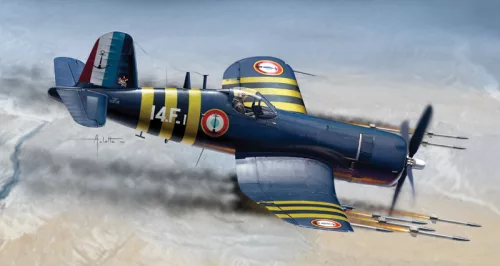 Italeri - Aircraft - F4U-7 Corsair (1313)
