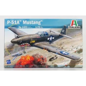   Italeri - NORTH AMERICAN P-51A MUSTANG AIRPLANE MILITARY 1941 