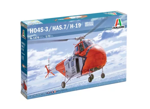 Italeri - 1:72 American Helicopter HO4S-3 / HAS.7 / H-19 - New Decals Edition