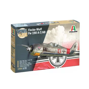   Italeri - German Fighter Aircraft Focke Wulf Fw 190 A-7/A-8 F - WWII Aces
