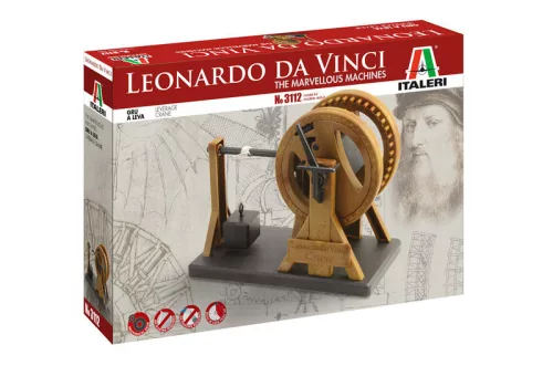 Italeri - Leonardo Da Vinci: Leverage Crane