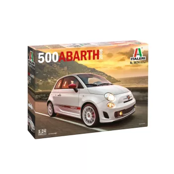 Italeri - 1:24 Fiat 500 Abarth 2008