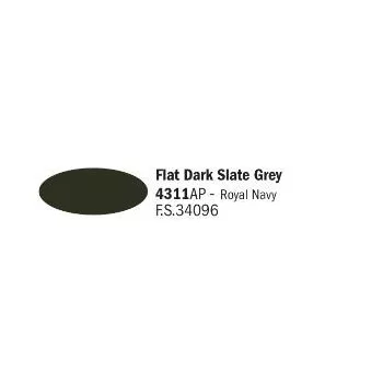 Italeri - Flat Dark  Slate Grey - Acrylic Paint (20 Ml)