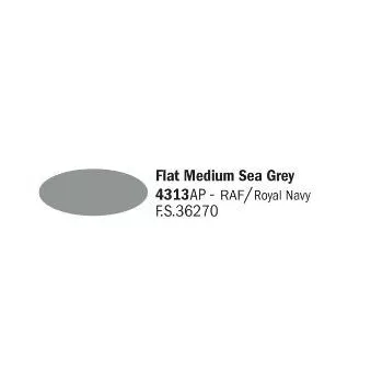 Italeri - Flat Medium  Sea Grey - Acrylic Paint (20 Ml)