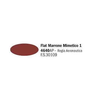 Italeri - Flat Marrone Mimetico 1 - Acrylic Paint (20 Ml)