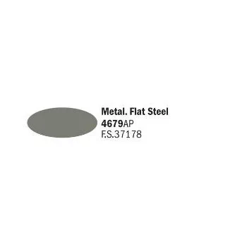 Italeri - Flat Steel - Acrylic Paint (20 ml)