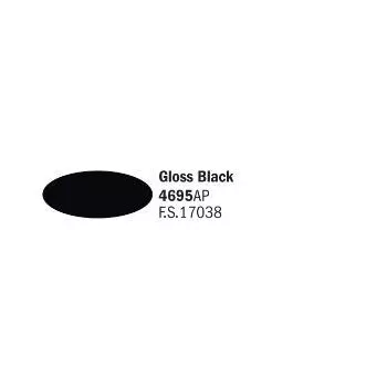Italeri - Gloss Black - Acrylic Paint (20 Ml)