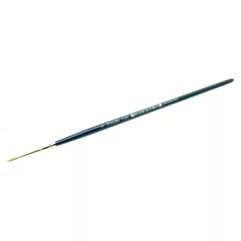 Italeri - 0 Synthetic Round Brush - Brown Tip /Moq - 6 Pcs/