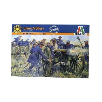   Italeri - 1:72 AMERICAN CIVIL WAR: UNION ARTILLERY - 21 figures