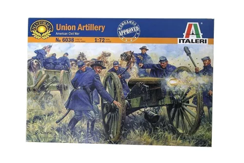 Italeri - 1:72 AMERICAN CIVIL WAR: UNION ARTILLERY - 21 figures