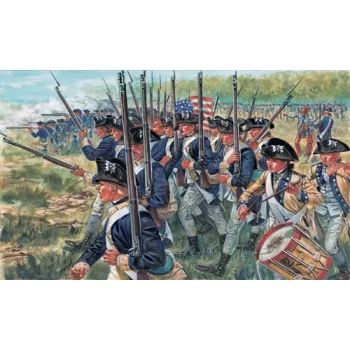 Italeri - AM.INDEP.WARS 1776 AMER.INFANTRY