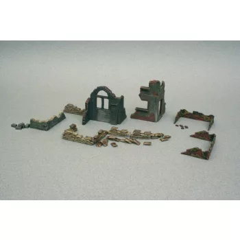 Italeri - Accessories Walls And Runs