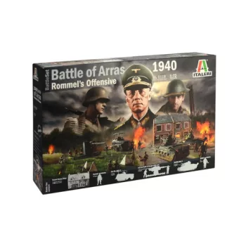  Italeri - 1:72 Wwii : 1940 Battle Of Arras - Rommel'S Offensive