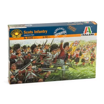 Italeri - 1:72 Scots Infantry, Napoleonic Wars - 36 figures