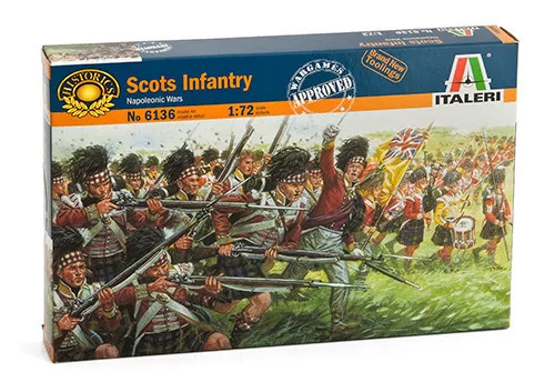 Italeri - 1:72 Scots Infantry, Napoleonic Wars - 36 figures