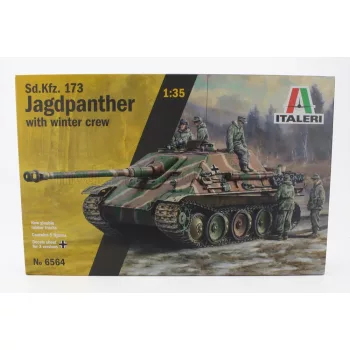  Italeri - TANK SD.KFZ. 173 JAGDPANTHER WITH WINTER CREW MILITARY 1945 /
