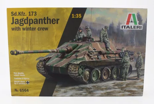 Italeri - TANK SD.KFZ. 173 JAGDPANTHER WITH WINTER CREW MILITARY 1945 /