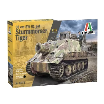 Italeri - 1:35 38 cm RW 61 aus STURMMORSER TIGER