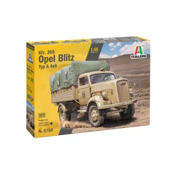   Italeri - 1:35 German Medium Truck Opel Blitz Kfz.305 Typ A 4x4