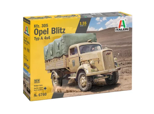 Italeri - 1:35 German Medium Truck Opel Blitz Kfz.305 Typ A 4x4