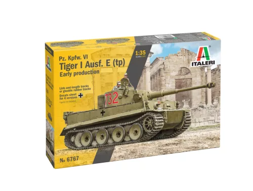 Italeri - German Heavy Tank Pz. Kpfw. VI Tiger I Ausf. H (tp) Early Production