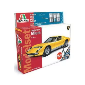 Italeri - 1:24 LAMBORGHINI MIURA - MODEL SET