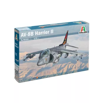   Italeri - 1:72 American Ground-Attack Aircraft McDonnell Douglas AV-8B Harrier II