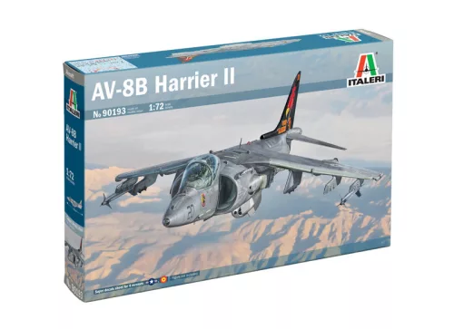 Italeri - 1:72 American Ground-Attack Aircraft McDonnell Douglas AV-8B Harrier II