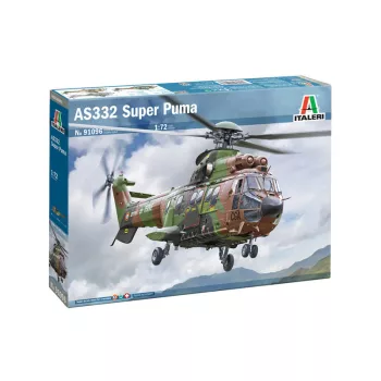   Italeri - 1:72 French Helicopter Airbus Eurocopter AS332 Super Puma
