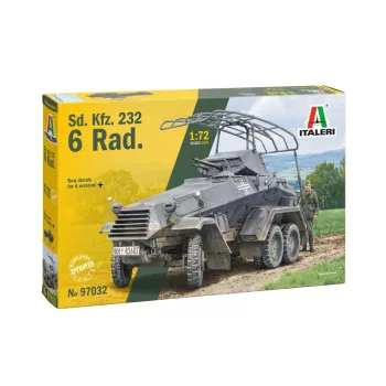 Italeri - German heavy armored car Sd.Kfz. 232 6 Rad.