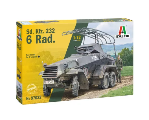 Italeri - German heavy armored car Sd.Kfz. 232 6 Rad.