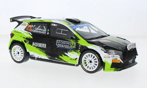 Ixo-Models - Skoda Fabia Rally2, Rallye WM, Rally Monte Carlo, 2023, #23, 1:18
